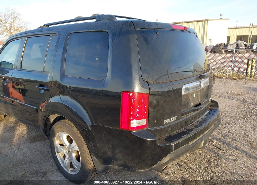 2013 HONDA PILOT EX-L VIN: 5FNYF4H57DB011321