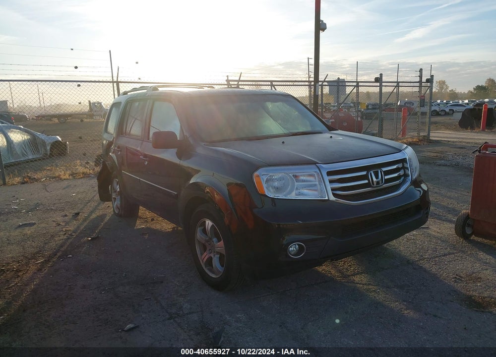 2013 HONDA PILOT EX-L VIN: 5FNYF4H57DB011321