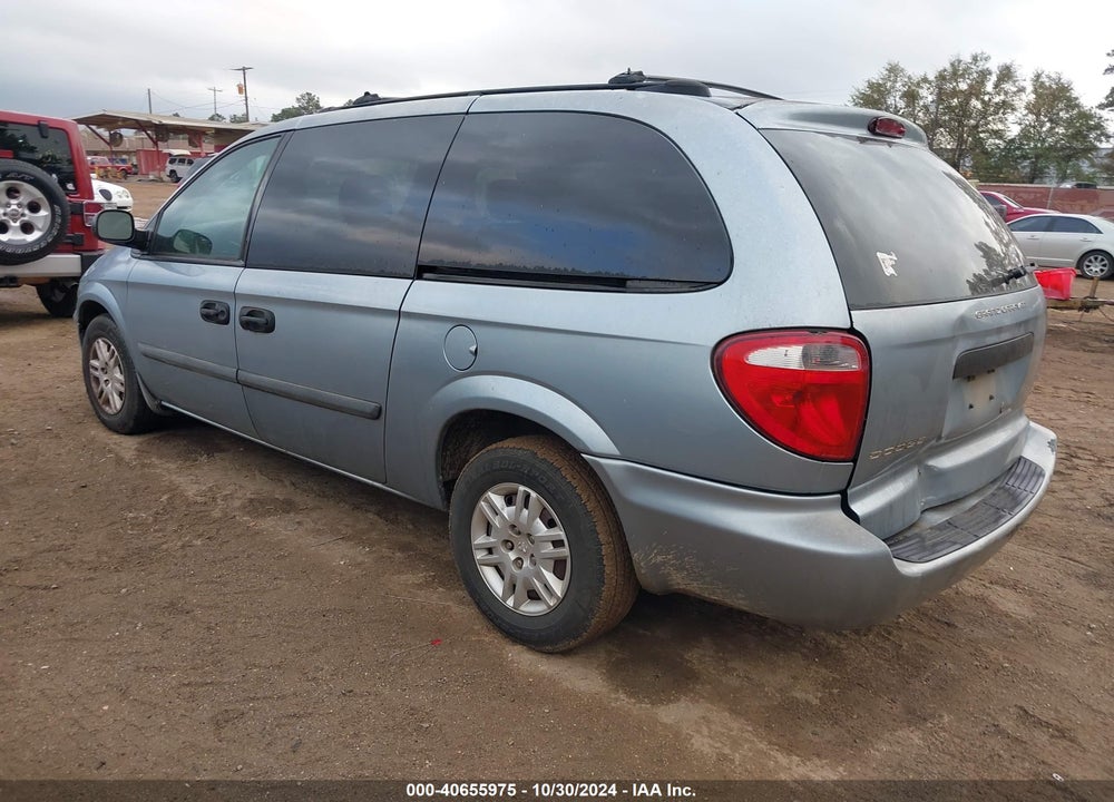 2005 DODGE GRAND CARAVAN SE VIN: 1D4GP24R35B280607