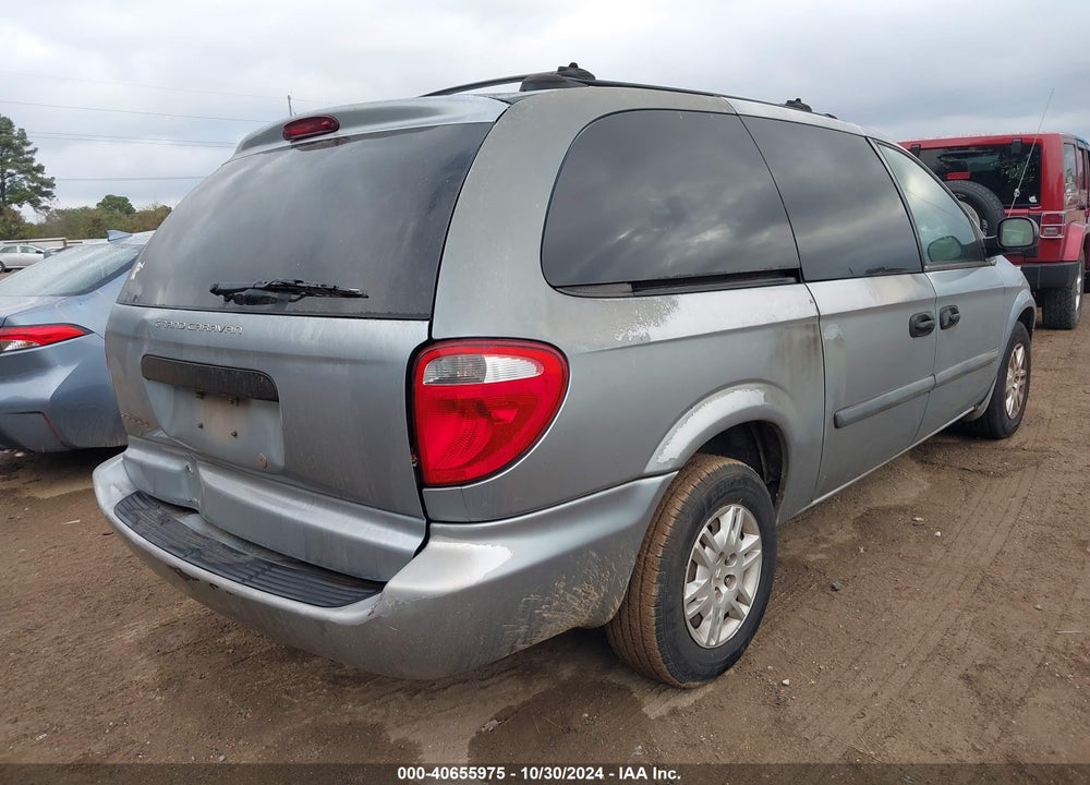 2005 DODGE GRAND CARAVAN SE VIN: 1D4GP24R35B280607