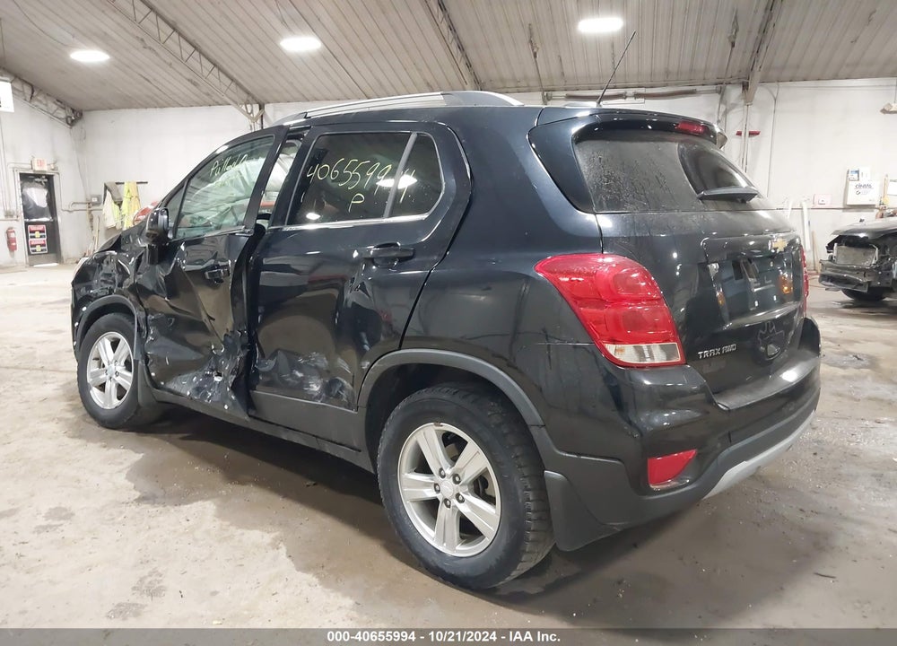 2018 CHEVROLET TRAX LT VIN: 3GNCJPSB3JL404925