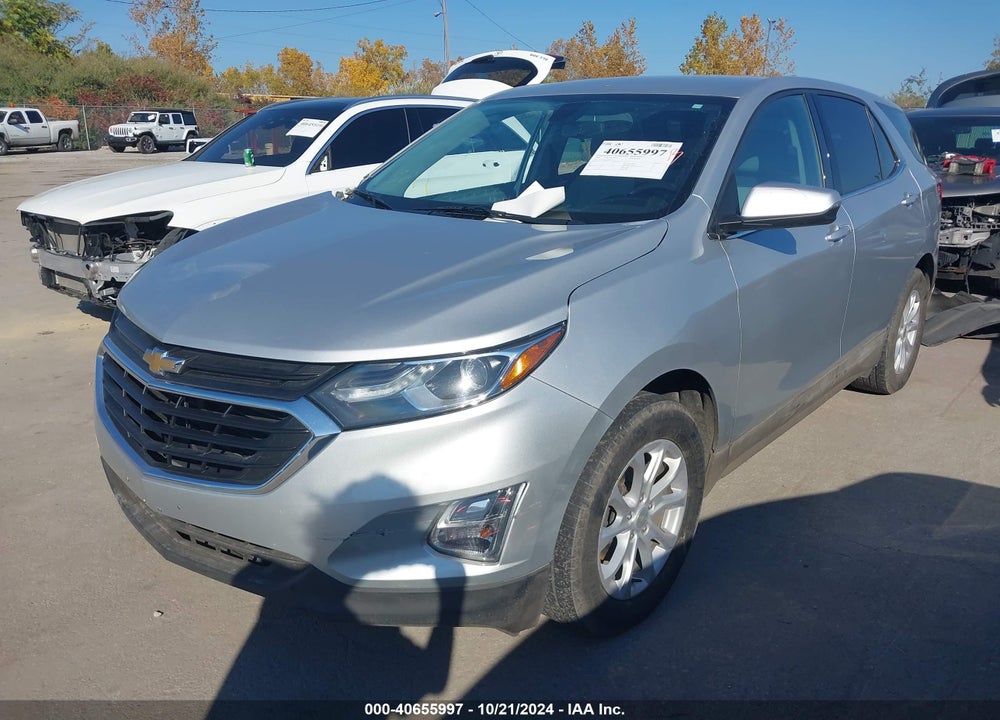 2018 CHEVROLET EQUINOX LT VIN: 3GNAXJEV2JL270157