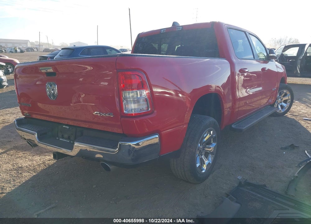 2020 RAM 1500 BIG HORN 4X4 5'7 BOX VIN: 1C6SRFFT1LN167968