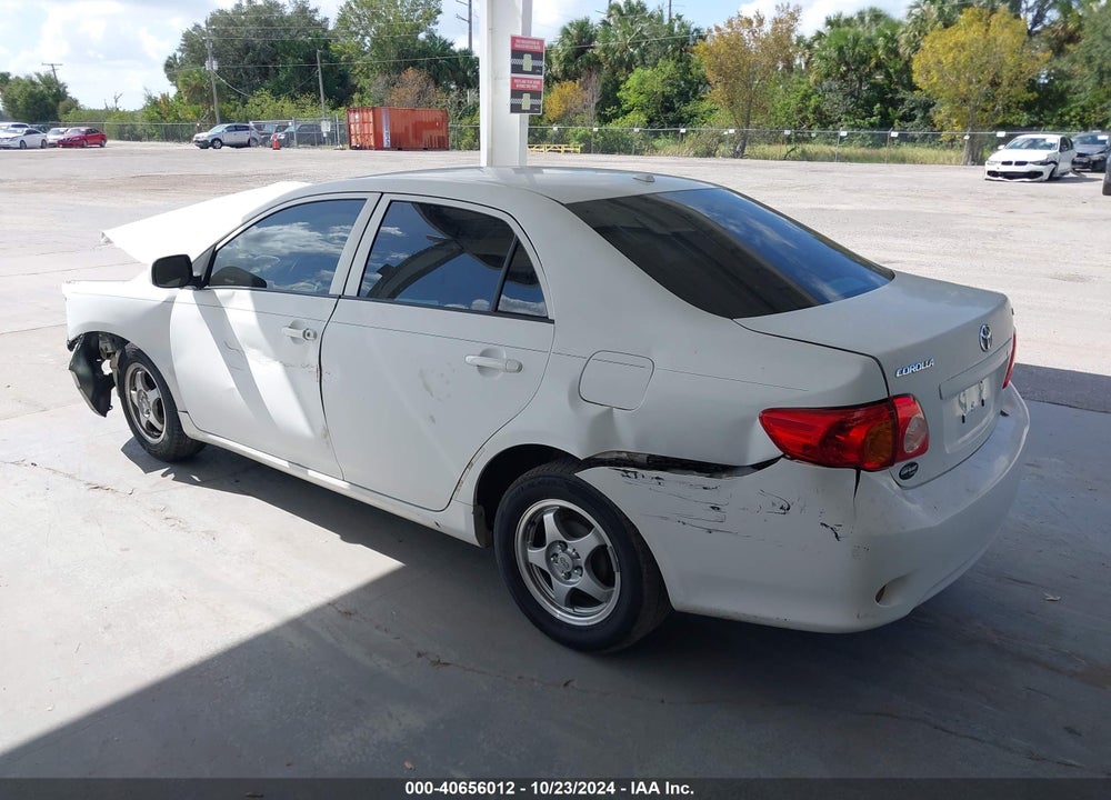 2009 TOYOTA COROLLA LE VIN: 1NXBU40E19Z139197