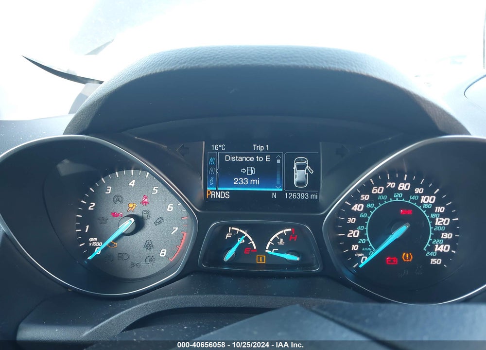 2014 FORD ESCAPE SE VIN: 1FMCU0GX2EUE02344