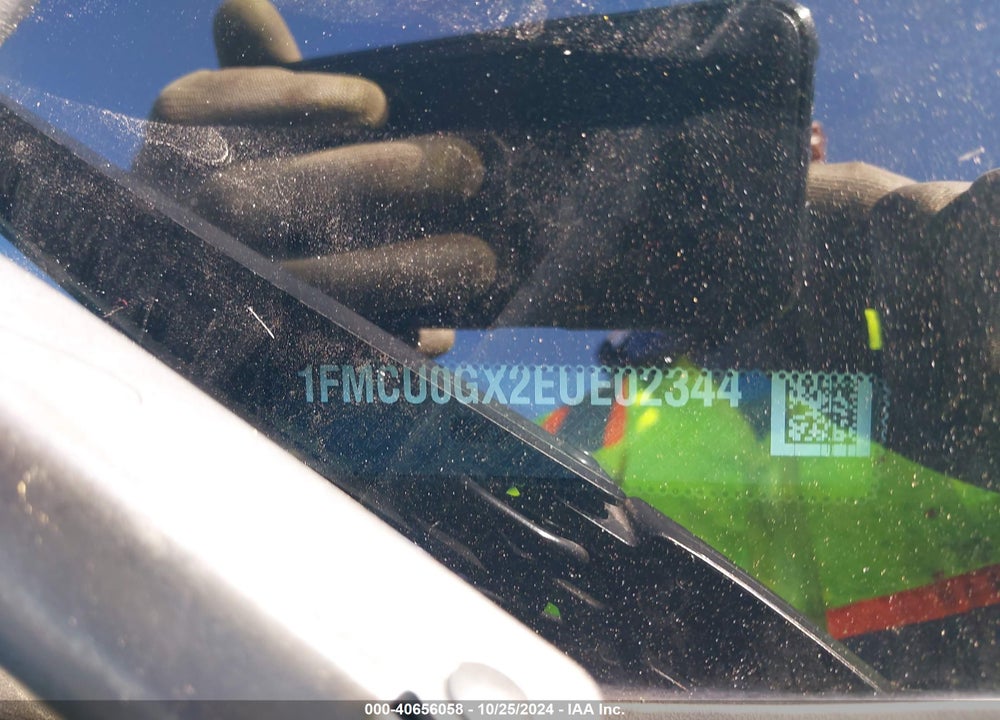2014 FORD ESCAPE SE VIN: 1FMCU0GX2EUE02344