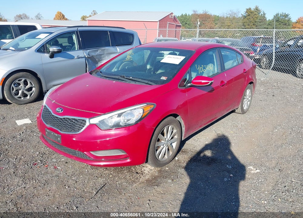 2016 KIA FORTE LX VIN: KNAFX4A61G5462013