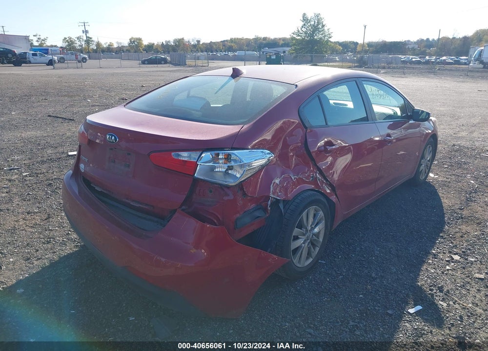 2016 KIA FORTE LX VIN: KNAFX4A61G5462013
