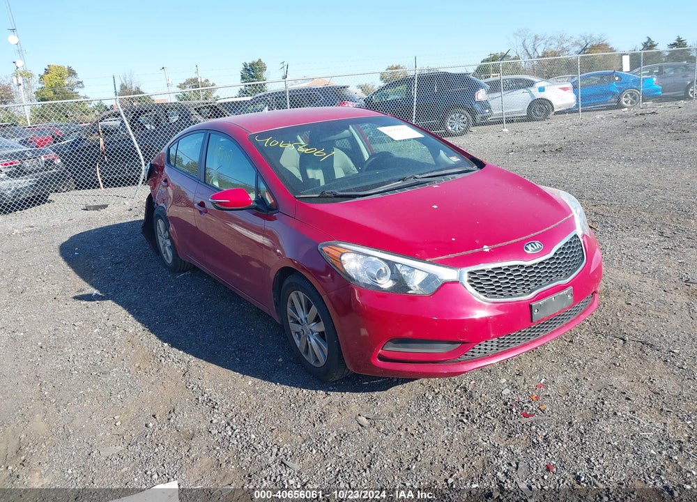 2016 KIA FORTE LX VIN: KNAFX4A61G5462013