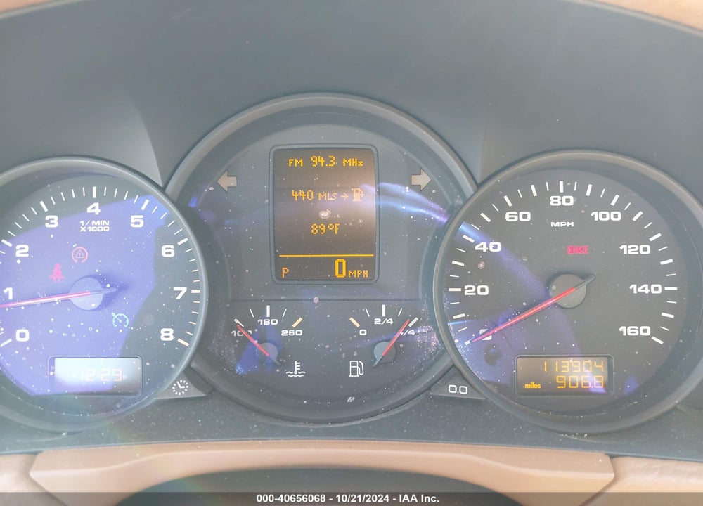 2009 PORSCHE CAYENNE VIN: WP1AA29P69LA03797
