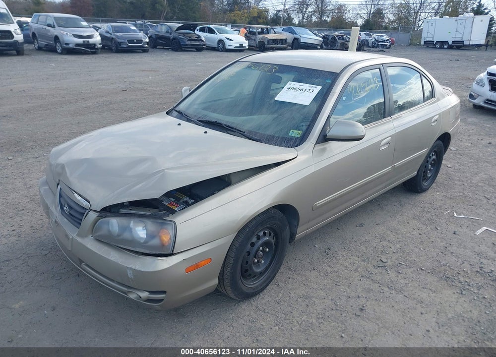 2006 HYUNDAI ELANTRA GLS/LIMITED VIN: KMHDN46D76U264320