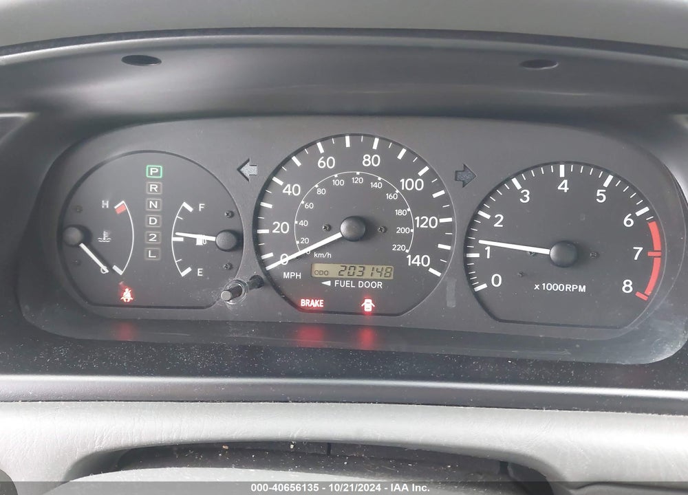 2000 TOYOTA CAMRY LE V6 VIN: JT2BF22K3Y0276307