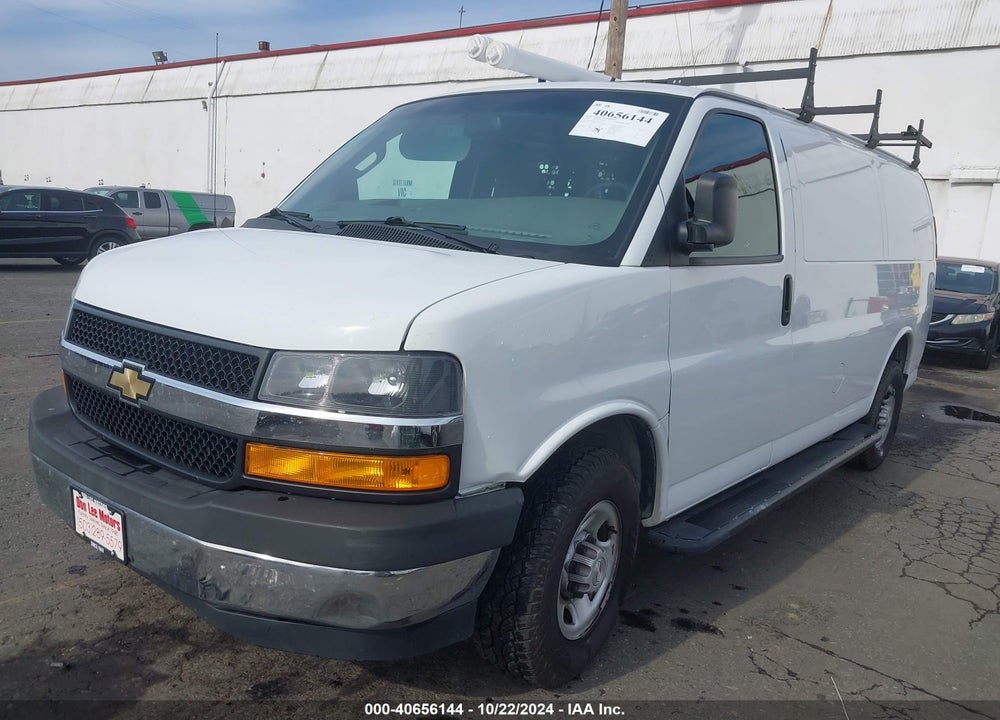 2019 CHEVROLET EXPRESS 2500 WORK VAN VIN: 1GCWGAFG5K1231294