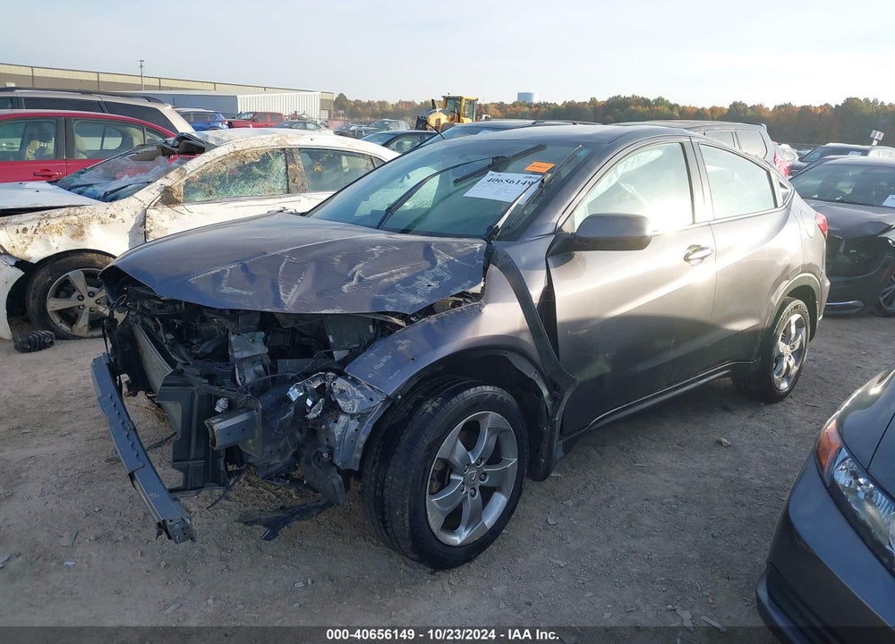 2017 HONDA HR-V LX VIN: 3CZRU6H33HG706796