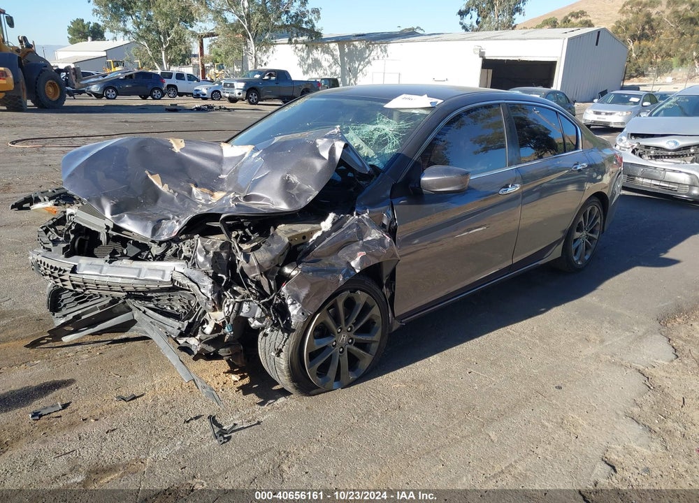 2015 HONDA ACCORD SPORT VIN: 1HGCR2F57FA065384