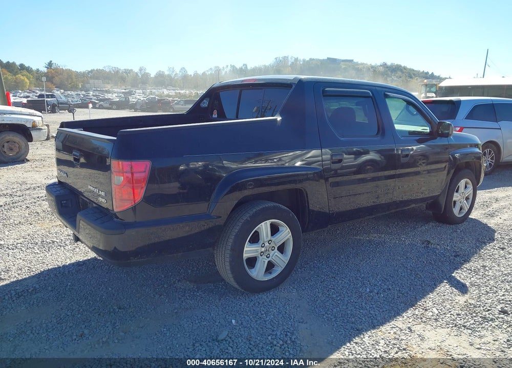 2011 HONDA RIDGELINE RT VIN: 5FPYK1F26BB003718