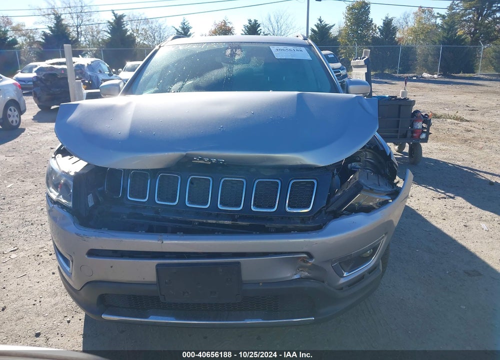 2019 JEEP COMPASS LIMITED 4X4 VIN: 3C4NJDCB6KT619523