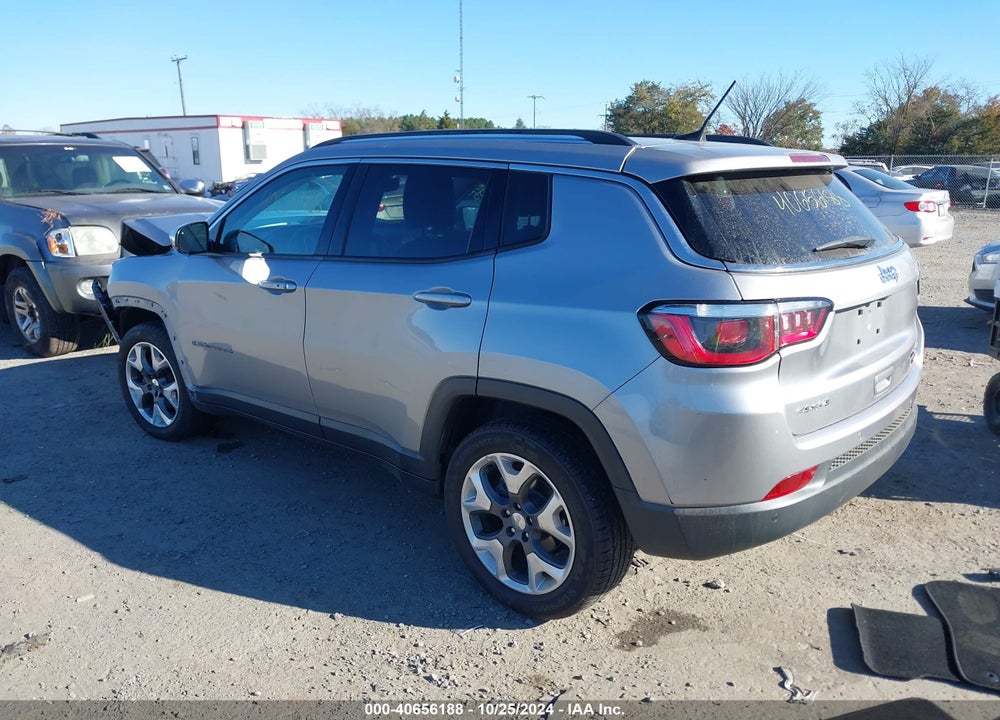2019 JEEP COMPASS LIMITED 4X4 VIN: 3C4NJDCB6KT619523