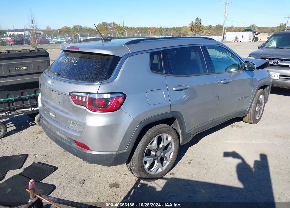 2019 JEEP COMPASS LIMITED 4X4 VIN: 3C4NJDCB6KT619523