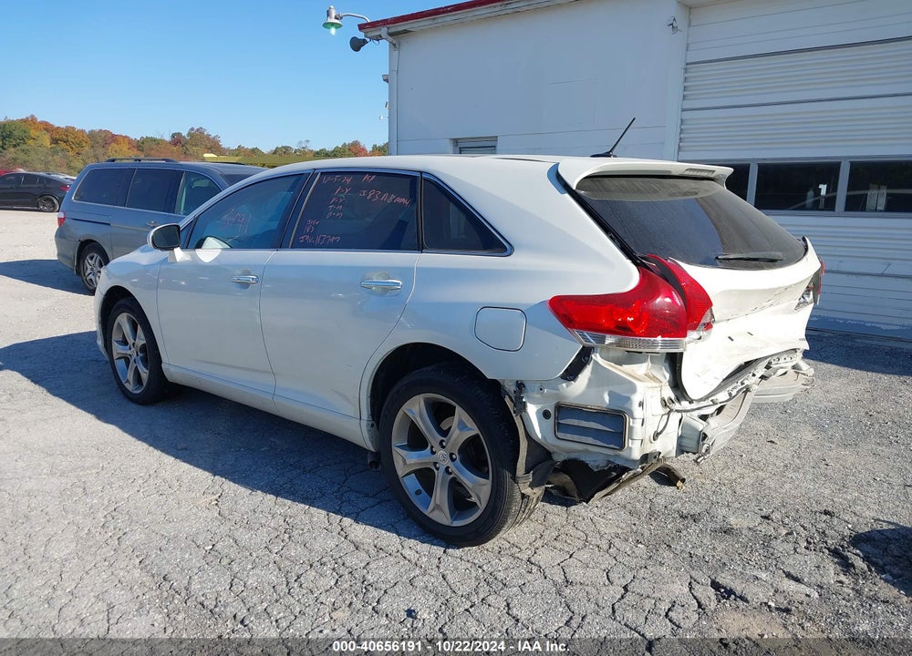 2011 TOYOTA VENZA VIN: 4T3BK3BB4BU056377