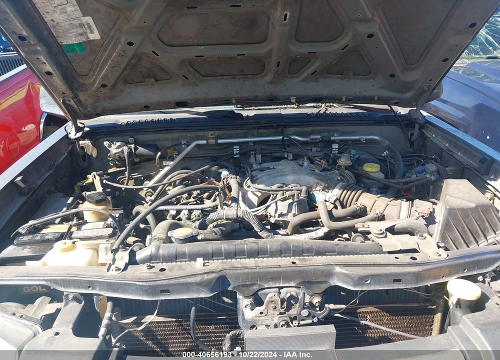 2004 NISSAN FRONTIER XE-V6 VIN: 1N6ED27T44C401221