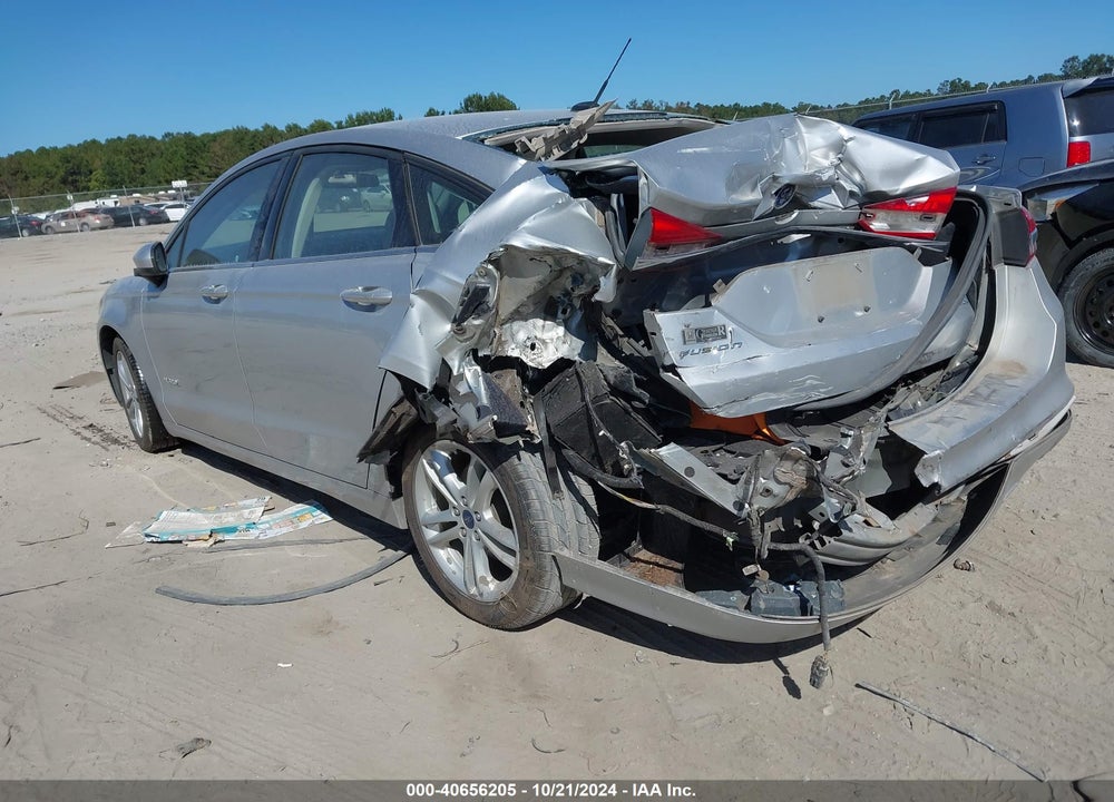 2018 FORD FUSION HYBRID SE VIN: 3FA6P0LU7JR152627