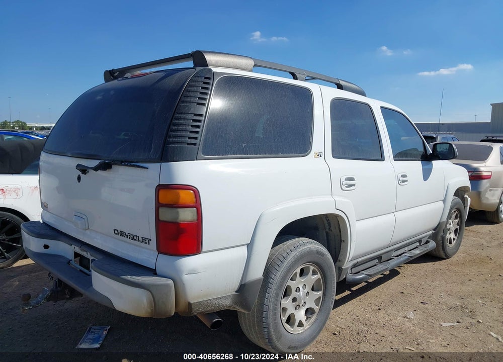 2003 CHEVROLET TAHOE Z71 VIN: 1GNEK13Z53R147101