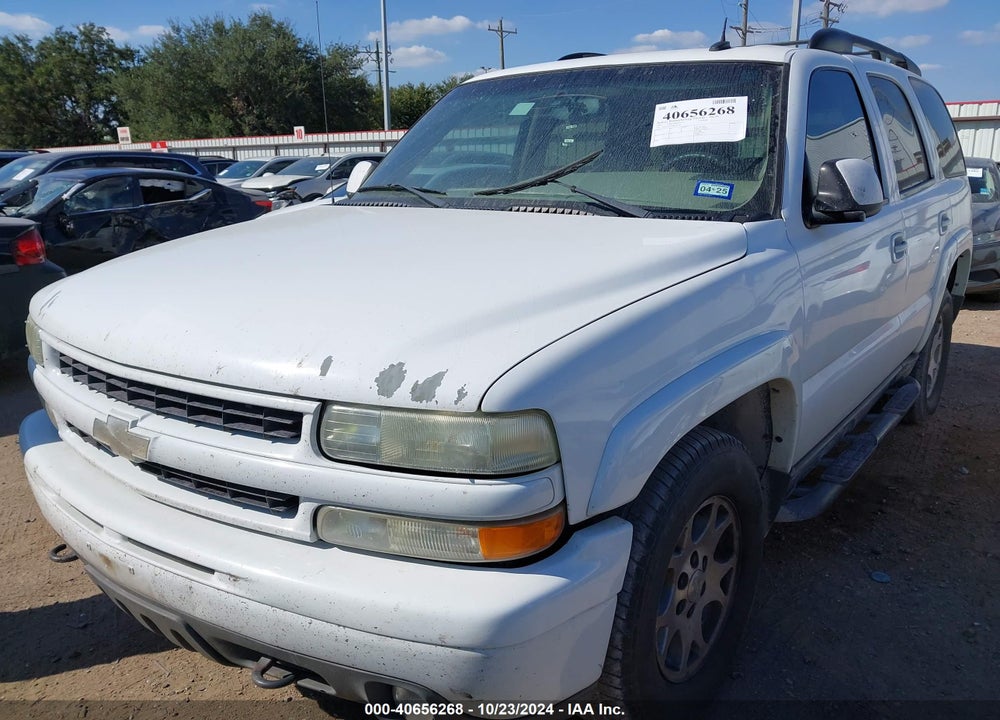 2003 CHEVROLET TAHOE Z71 VIN: 1GNEK13Z53R147101