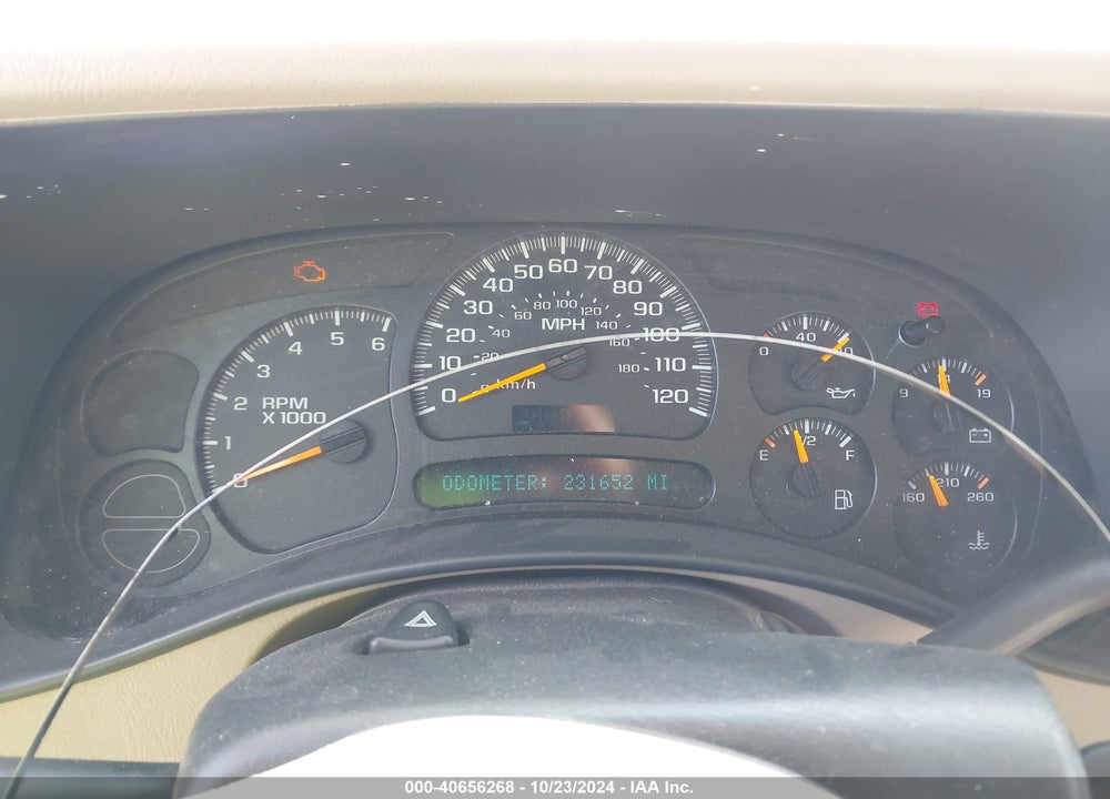 2003 CHEVROLET TAHOE Z71 VIN: 1GNEK13Z53R147101