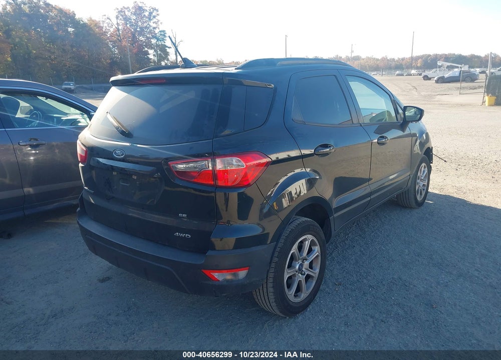 2018 FORD ECOSPORT SE VIN: MAJ6P1UL1JC229776