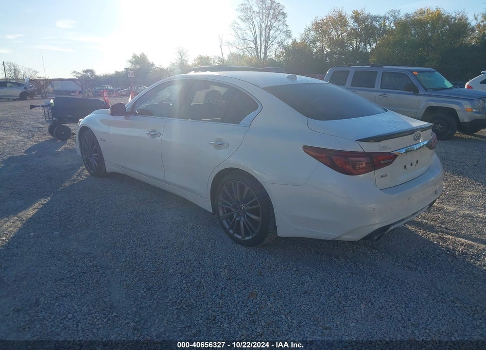 2019 INFINITI Q50 3.0T RED SPORT 400 VIN: JN1FV7AR1KM800435