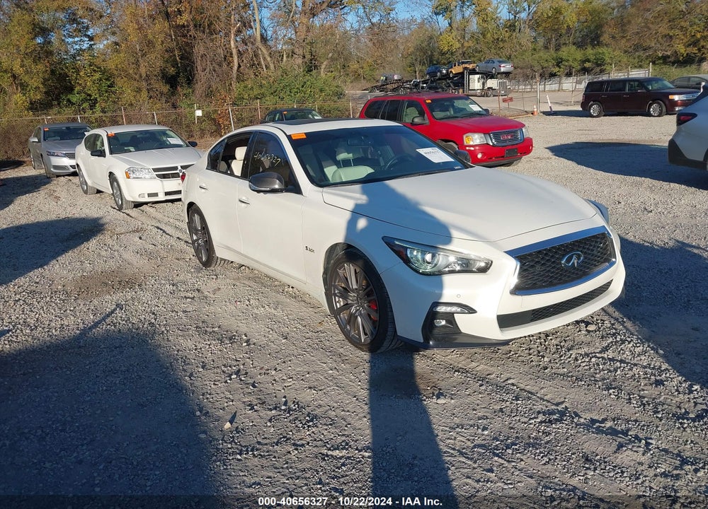 2019 INFINITI Q50 3.0T RED SPORT 400 VIN: JN1FV7AR1KM800435