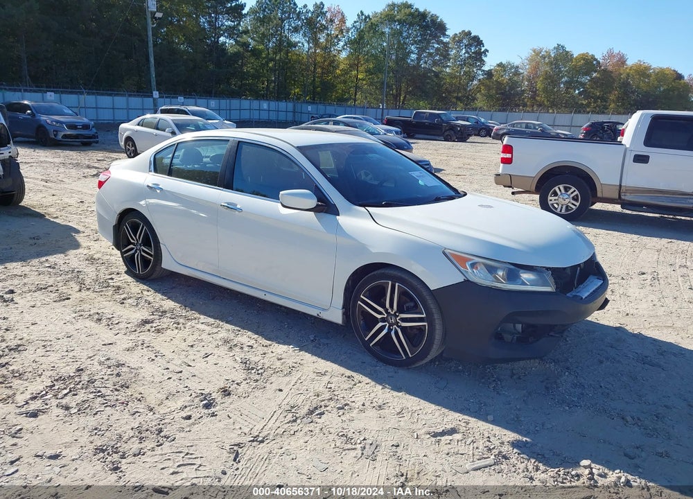 2016 HONDA ACCORD SPORT VIN: 1HGCR2F50GA067740