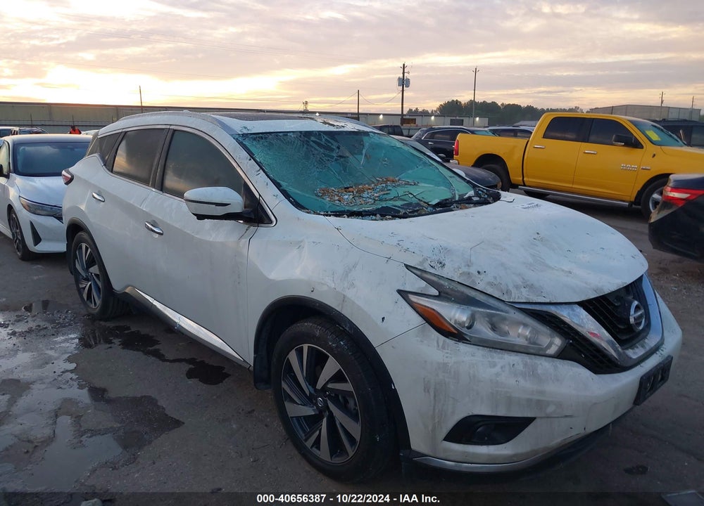 2017 NISSAN MURANO PLATINUM VIN: 5N1AZ2MG6HN112888