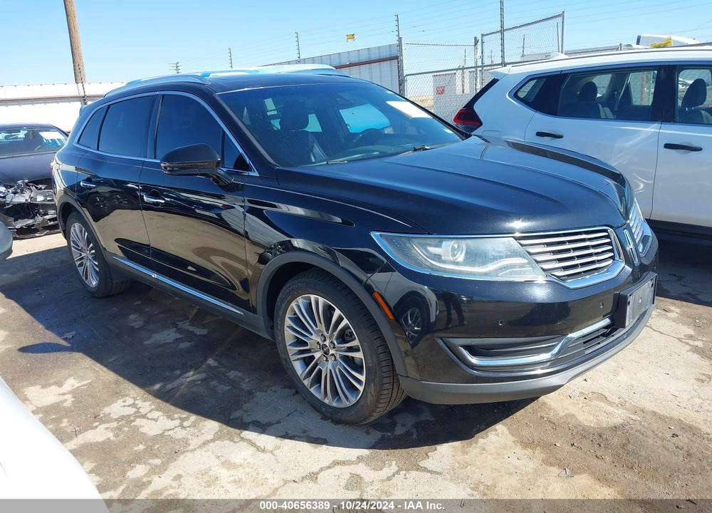 2017 LINCOLN MKX RESERVE VIN: 2LMPJ6LR0HBL49176