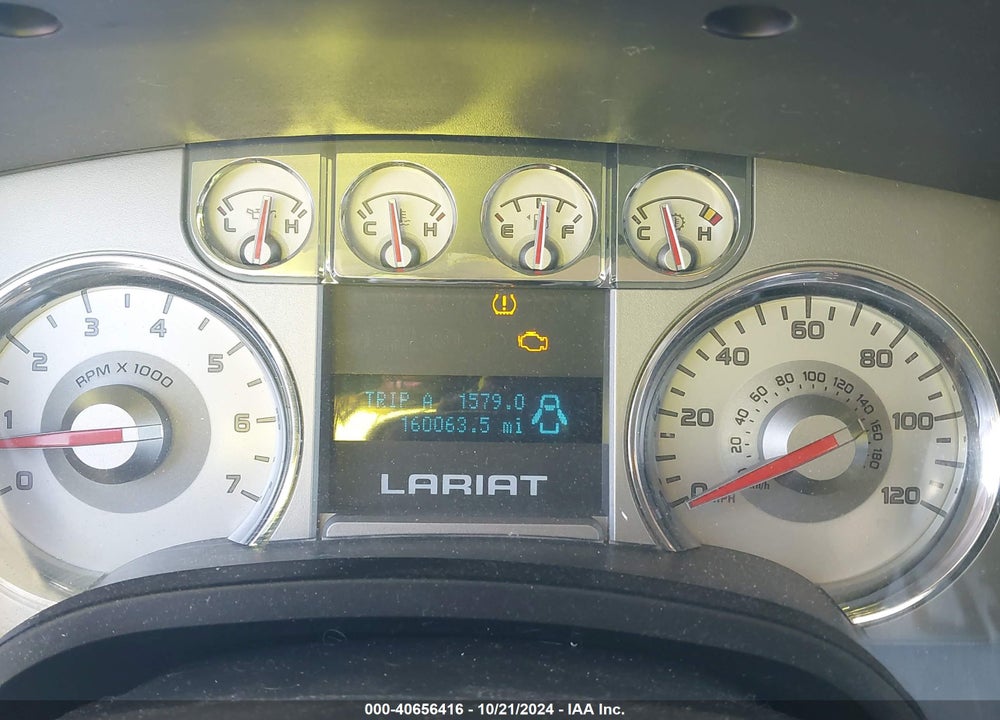2010 FORD F-150 LARIAT VIN: 1FTFW1EV2AFB91602
