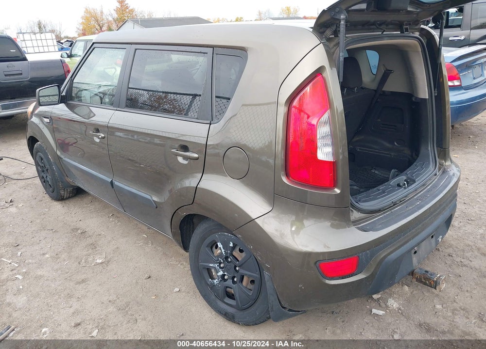 2013 KIA SOUL VIN: KNDJT2A53D7522779