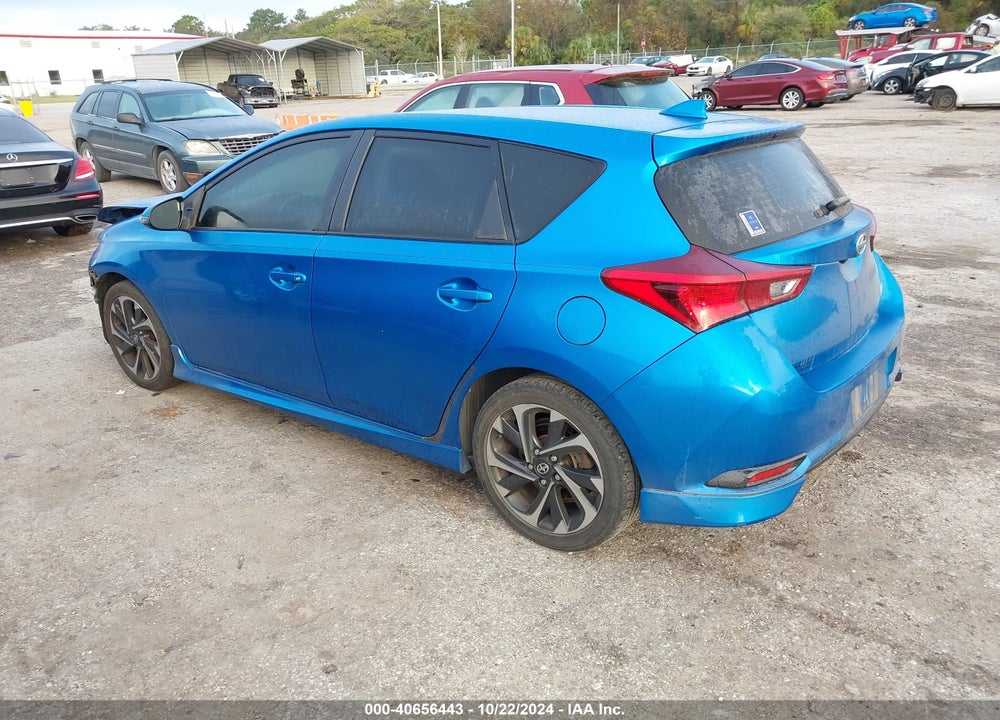 2016 SCION IM VIN: JTNKARJE4GJ520416