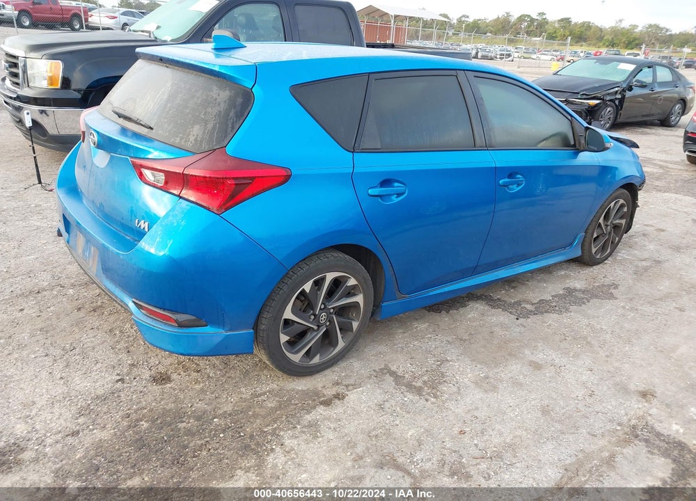 2016 SCION IM VIN: JTNKARJE4GJ520416