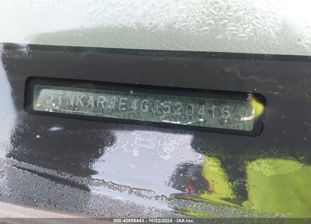 2016 SCION IM VIN: JTNKARJE4GJ520416