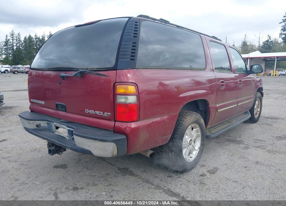 2003 CHEVROLET SUBURBAN 1500 LT VIN: 1GNEC16Z83J259320