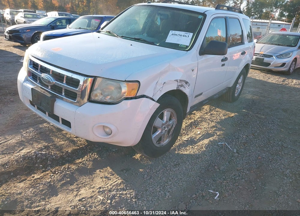 2008 FORD ESCAPE XLT VIN: 1FMCU03128KD30384