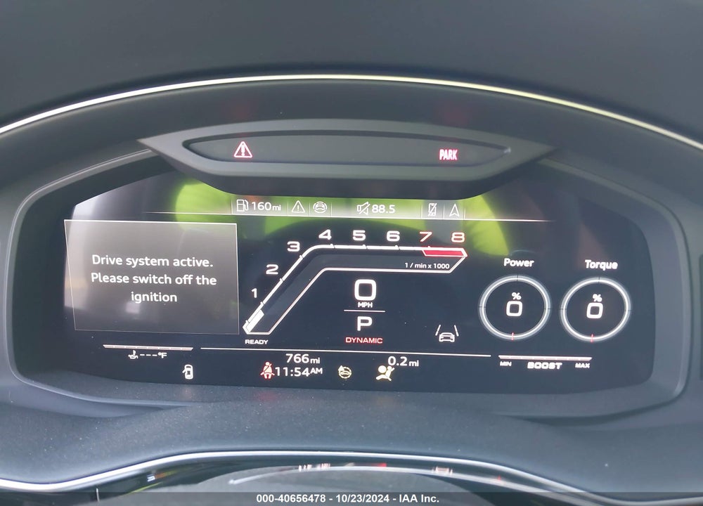 2024 AUDI RS Q8 TFSI QUATTRO TIPTRONIC VIN: WU1ARBF12RD015792