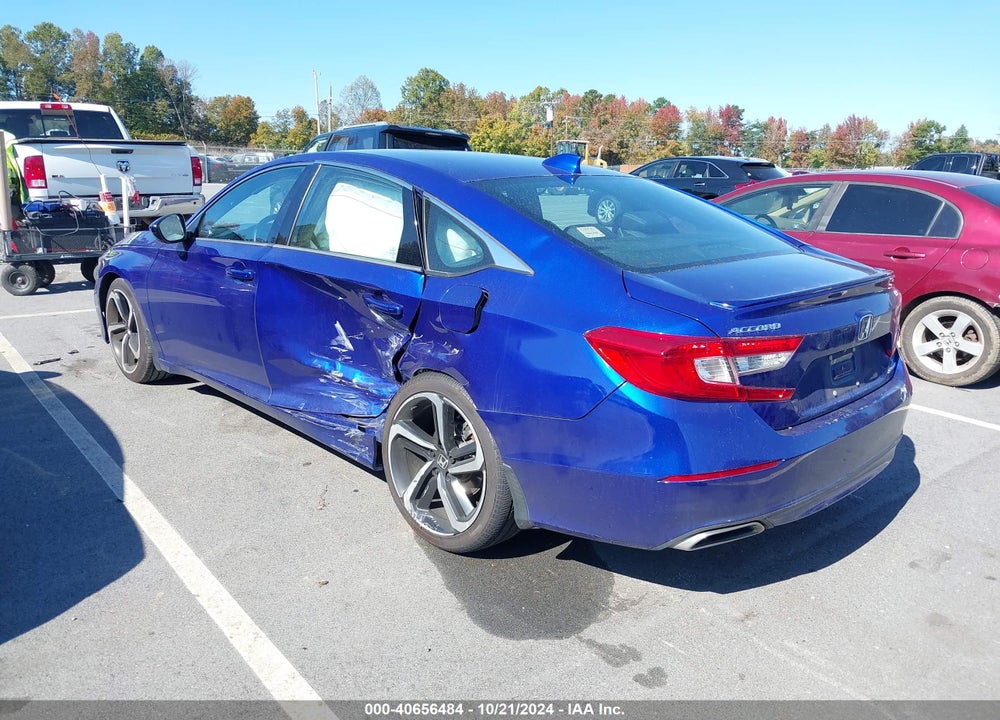 2019 HONDA ACCORD SPORT VIN: 1HGCV1F37KA123637