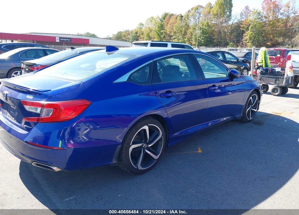2019 HONDA ACCORD SPORT VIN: 1HGCV1F37KA123637