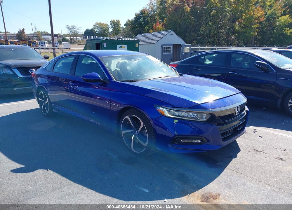2019 HONDA ACCORD SPORT VIN: 1HGCV1F37KA123637