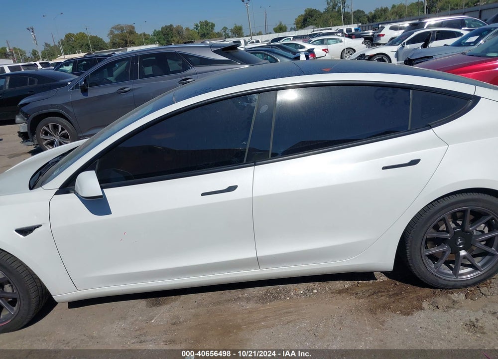 2021 TESLA MODEL 3 LONG RANGE DUAL MOTOR ALL-WHEEL DRIVE VIN: 5YJ3E1EBXMF984165