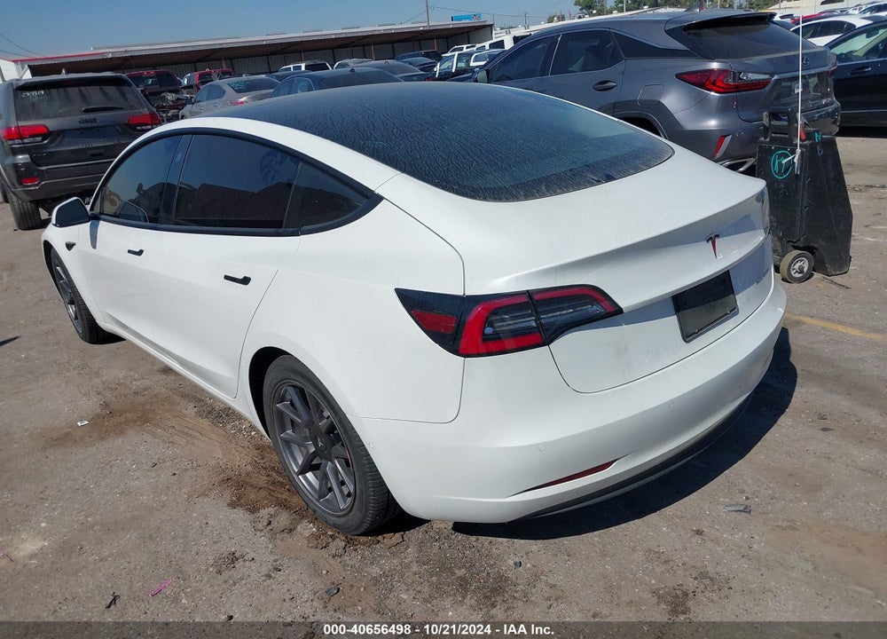 2021 TESLA MODEL 3 LONG RANGE DUAL MOTOR ALL-WHEEL DRIVE VIN: 5YJ3E1EBXMF984165