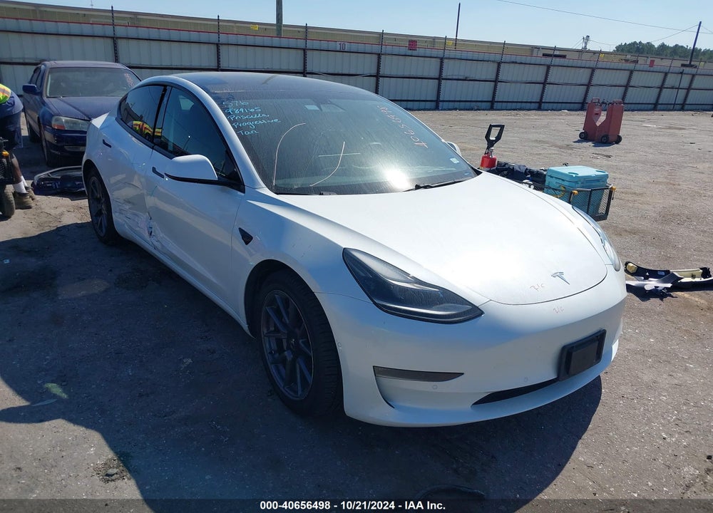 2021 TESLA MODEL 3 LONG RANGE DUAL MOTOR ALL-WHEEL DRIVE VIN: 5YJ3E1EBXMF984165