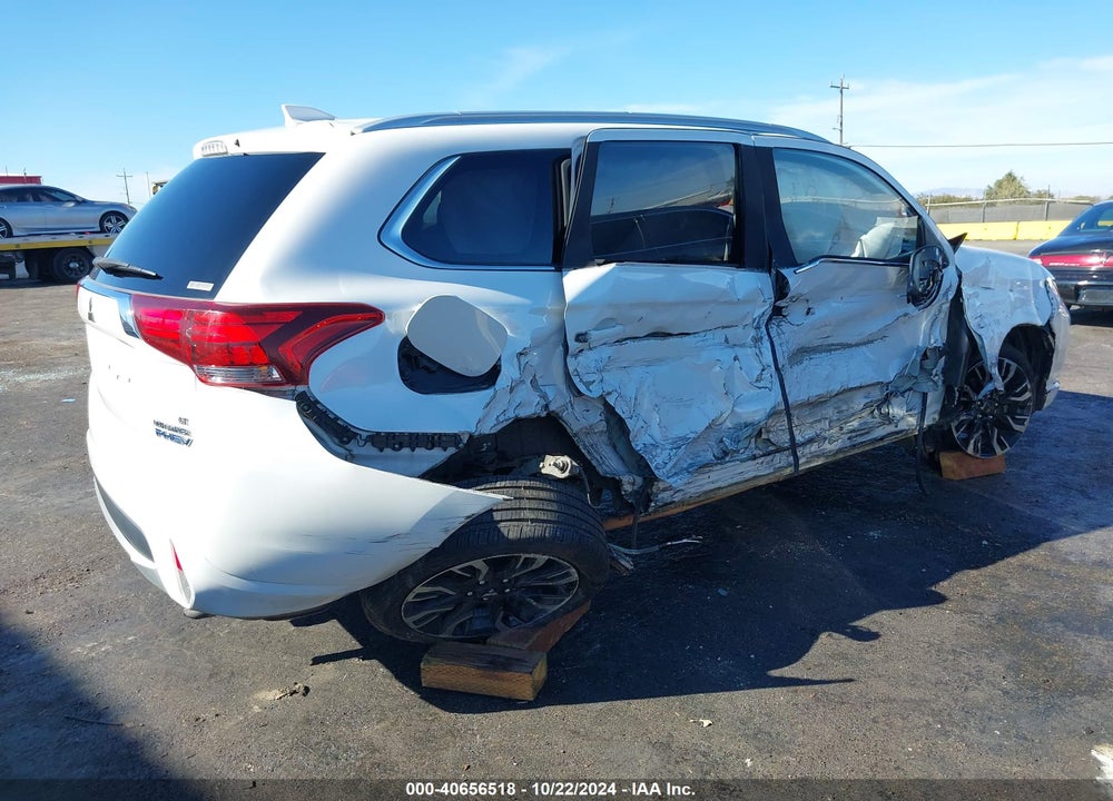 2018 MITSUBISHI OUTLANDER PHEV GT/SEL VIN: JA4J24A59JZ060883